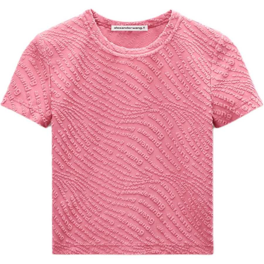 Alexander Wang Alexander Wang logo-embossed T-shirt