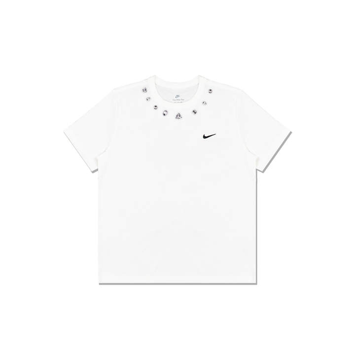 Nike Nike T Shirts Men's White Crew Neck Straight Fit