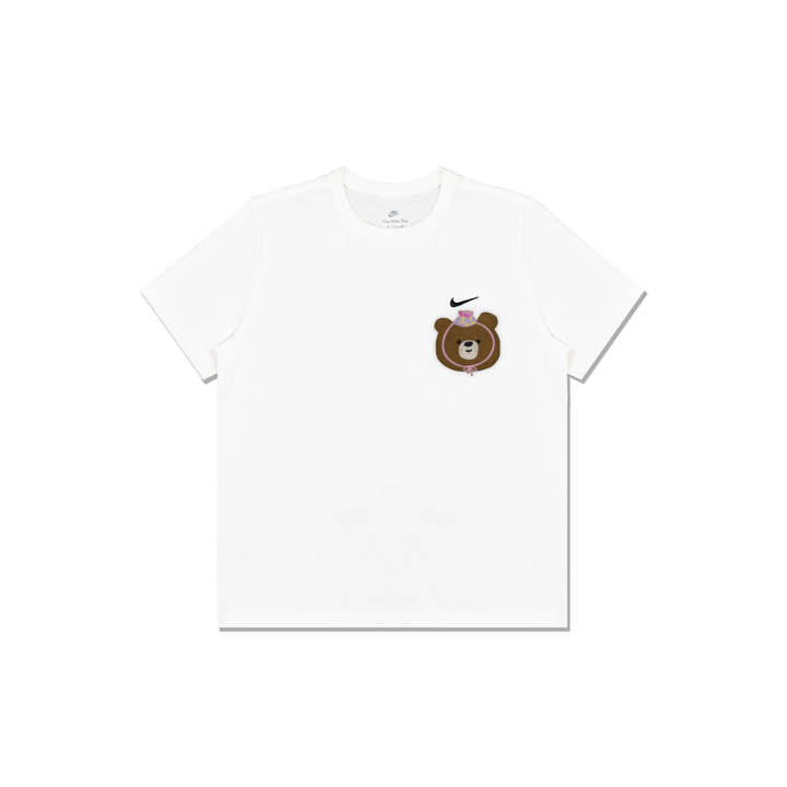 Nike Nike Sportswear T Shirts Men's White Crew Neck Moderate