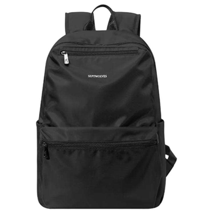 SEPTWOLVES SEPTWOLVES Oxford Backpack Medium Men's Black