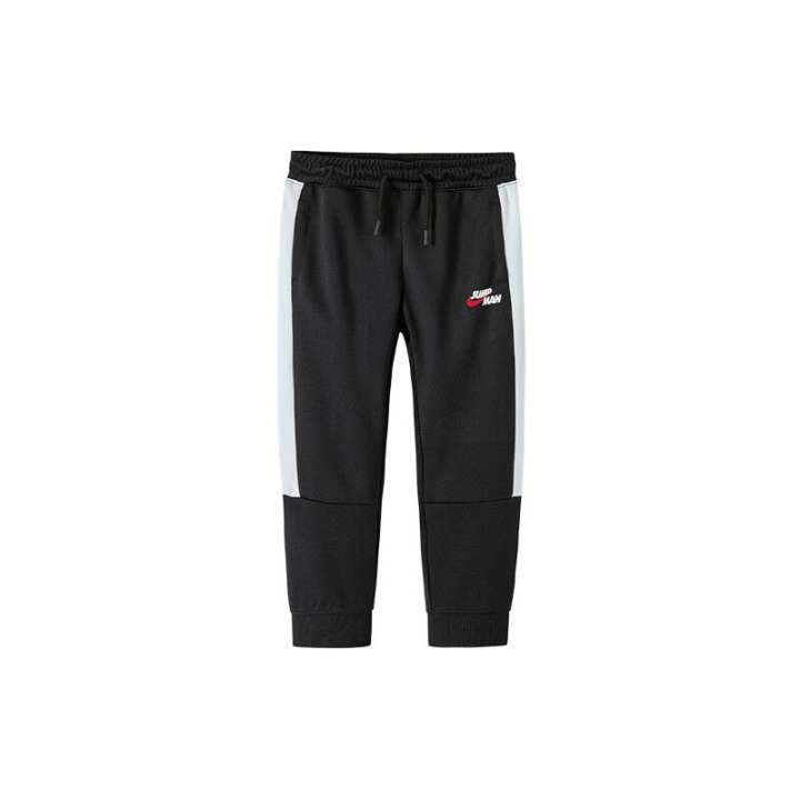 Jordan Jordan Knitted Sweatpants Black/Pure White Kids'