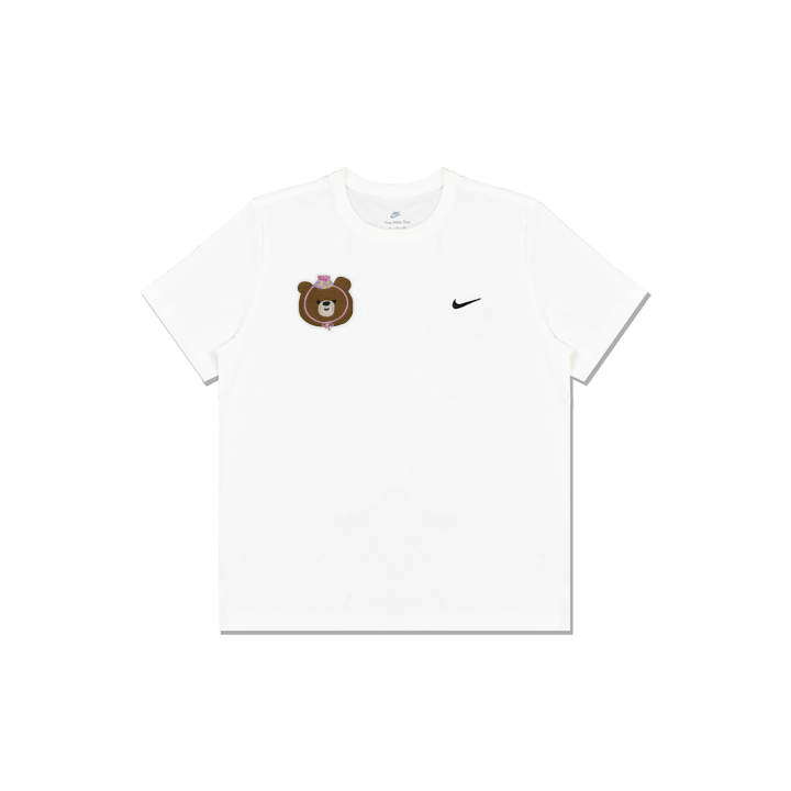 Nike Nike Sportswear T Shirts Men's White Crew Neck Moderate