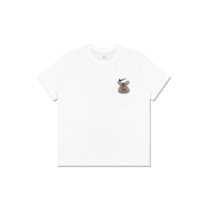 Nike Nike Sportswear T Shirts Men's White Crew Neck Moderate