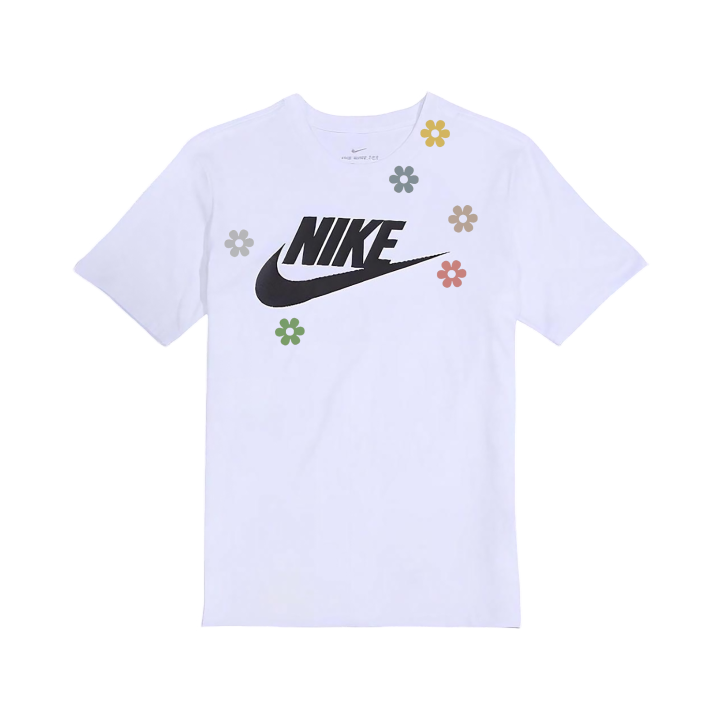 Nike Nike T Shirts Unisex White Crew Neck Moderate Straight Fit