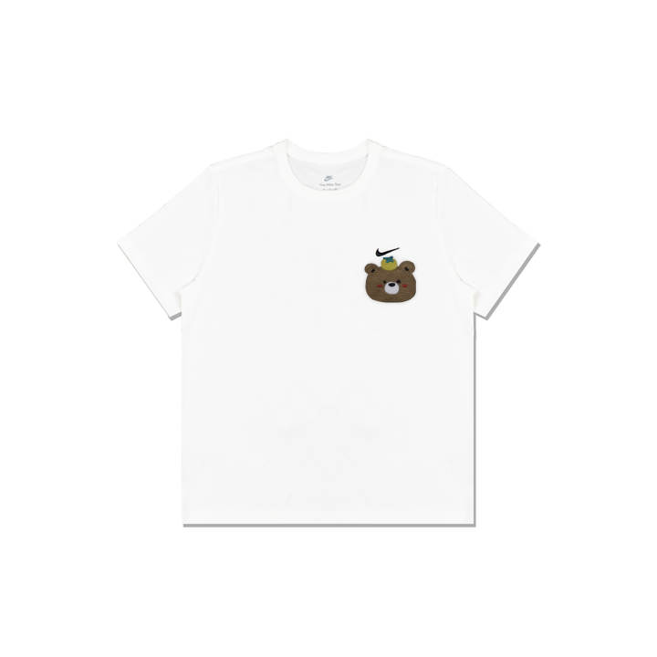 Nike Nike Sportswear T Shirts Men's White Crew Neck Moderate