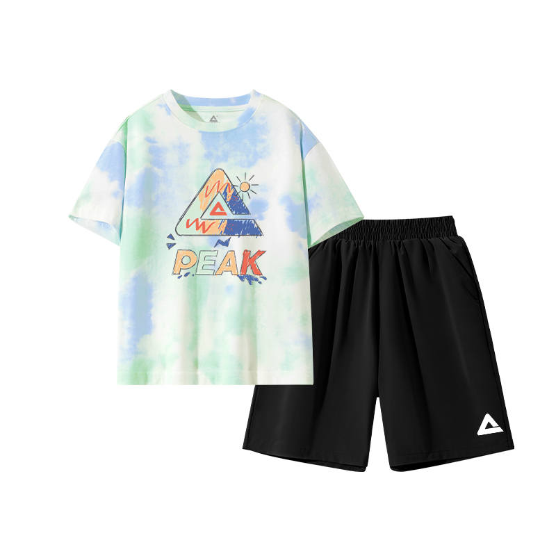 PEAK Casual Sportswear Fashion Sports Collection 2 Piece Set Children Aged 3 7 Years Old