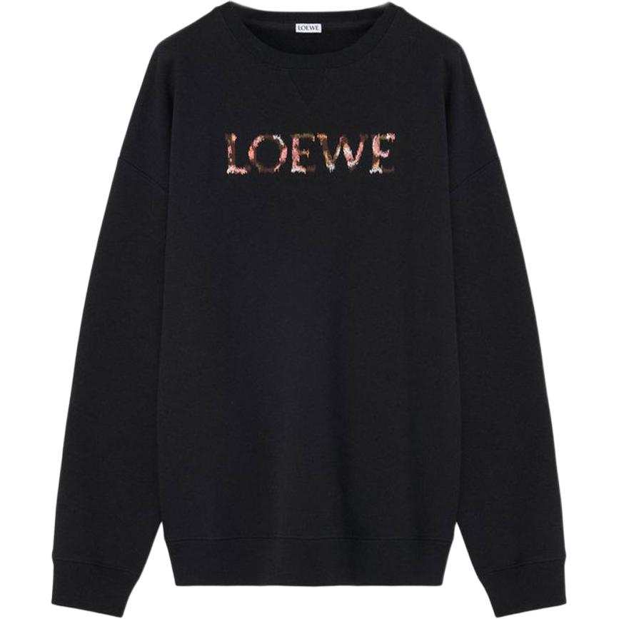 LOEWE LOEWE Logo Embroidered Crewneck Sweatshirt