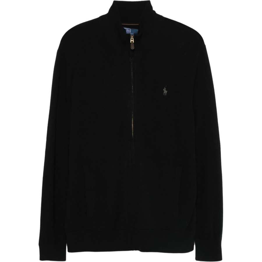 Polo Ralph Lauren Logo Embroidered Zipped Cardigan