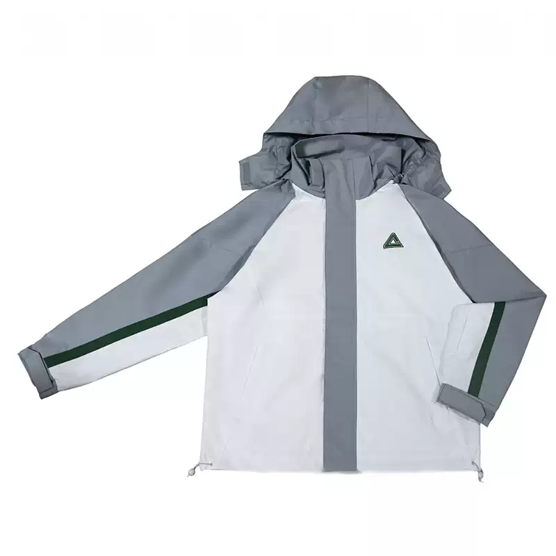 PEAK Trench Coats Men's White Hooded Moderate Other