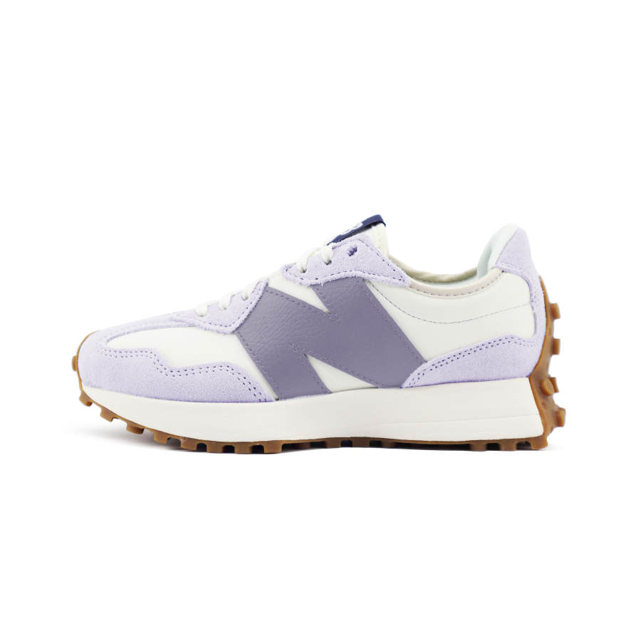 New Balance New Balance NB 327 Abrasion Resistant Abrasion Resistant Low top Casual Running Shoes Women's White Purple