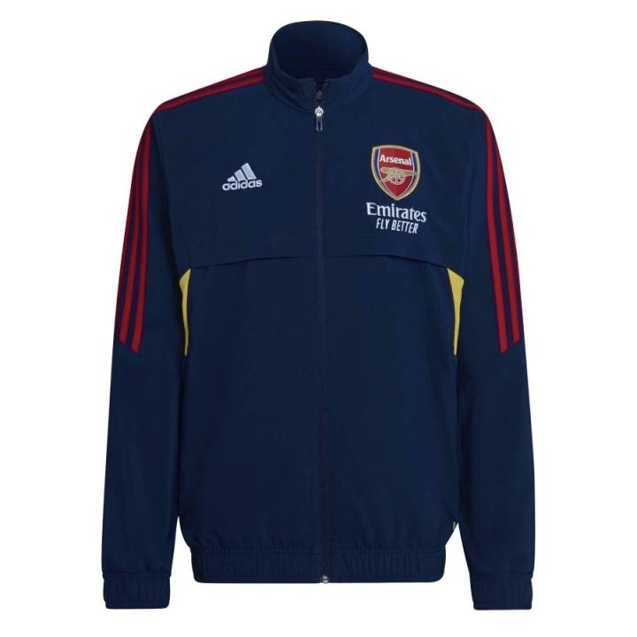 Adidas Adidas Arsenal Jackets Men's Dark Blue Stand Collar Moderate Other