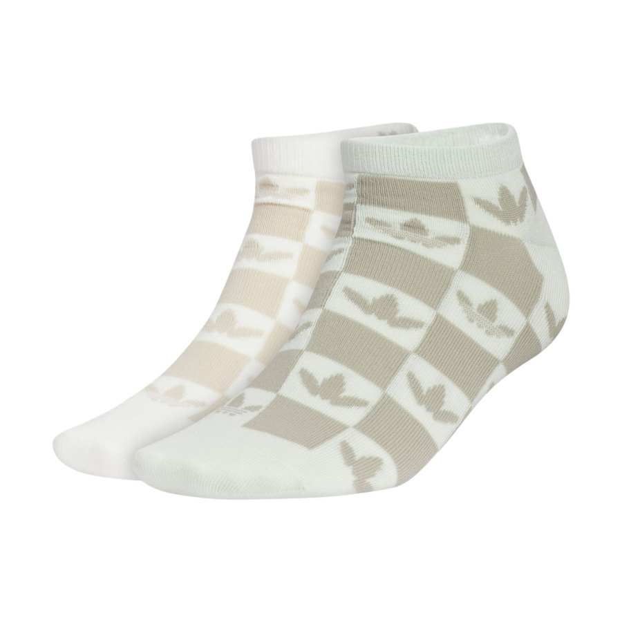 Adidas Originals AOP LOW CUT Ankle Socks Unisex 2 Pack