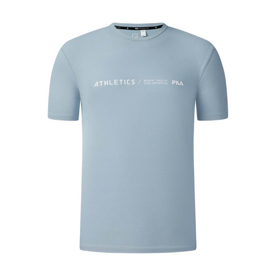 FILA Fitness T Shirt Men's New Zealand Blue