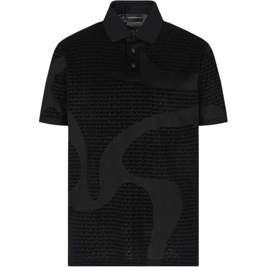 EMPORIO ARMANI Monogram Polo Shirt