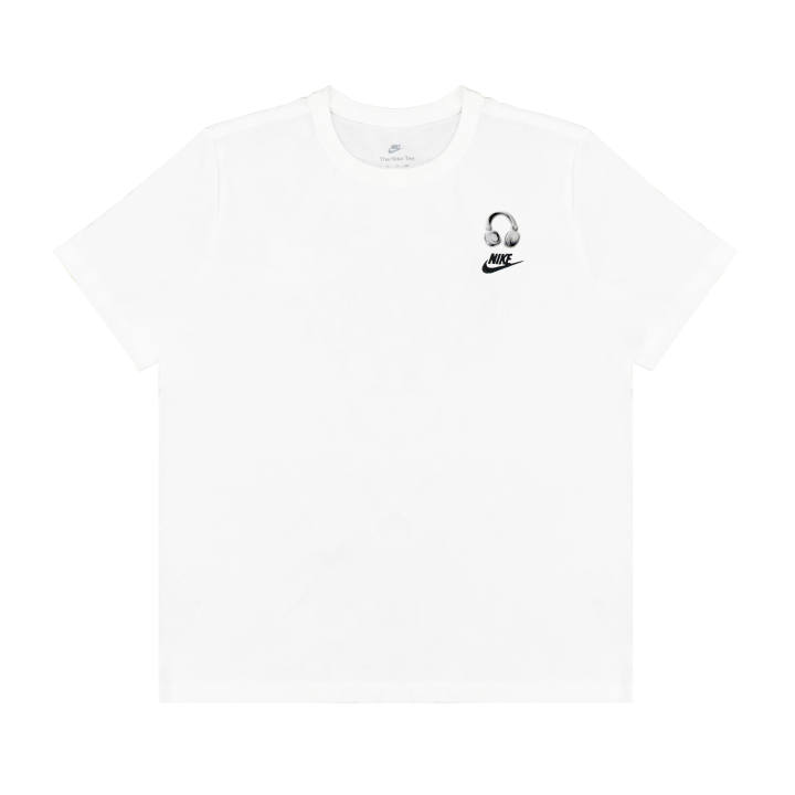 Nike Nike Swoosh T Shirts Unisex White Crew Neck Moderate Straight Fit