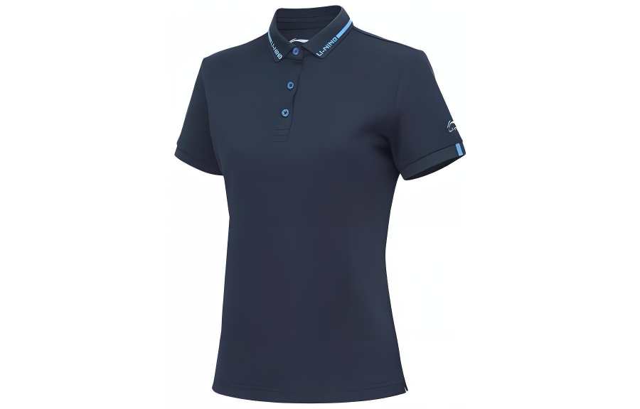 Li-Ning Li Ning Polo Shirt Women's Dark Iris Blue