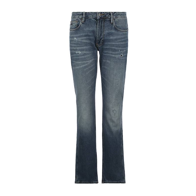EMPORIO ARMANI Distressed Slim Fit Jeans