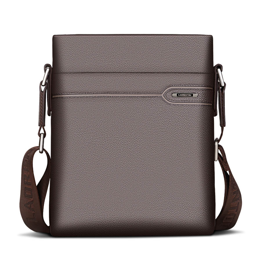 LAORENTOU LAORENTOU Cow Leather Shoulder Bag Regular Men's Multicolor