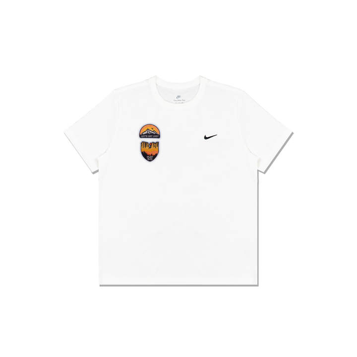 Nike Nike Sportswear T Shirts Men's White Crew Neck Moderate