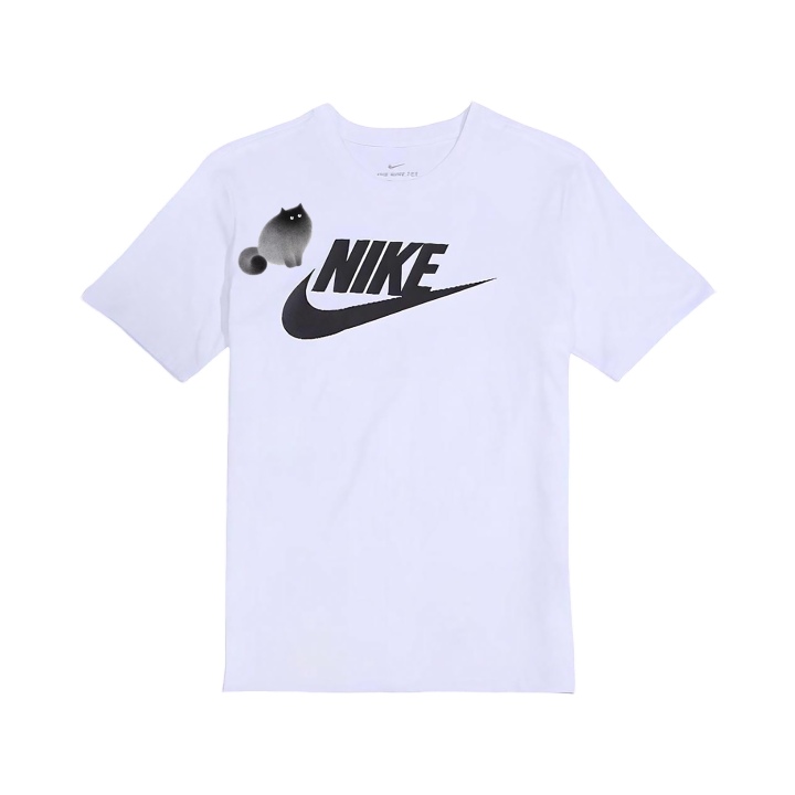 Nike Nike T Shirts Unisex White Crew Neck Moderate Straight Fit
