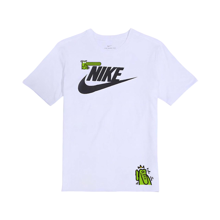 Nike Nike T Shirts Unisex White Crew Neck Moderate Straight Fit
