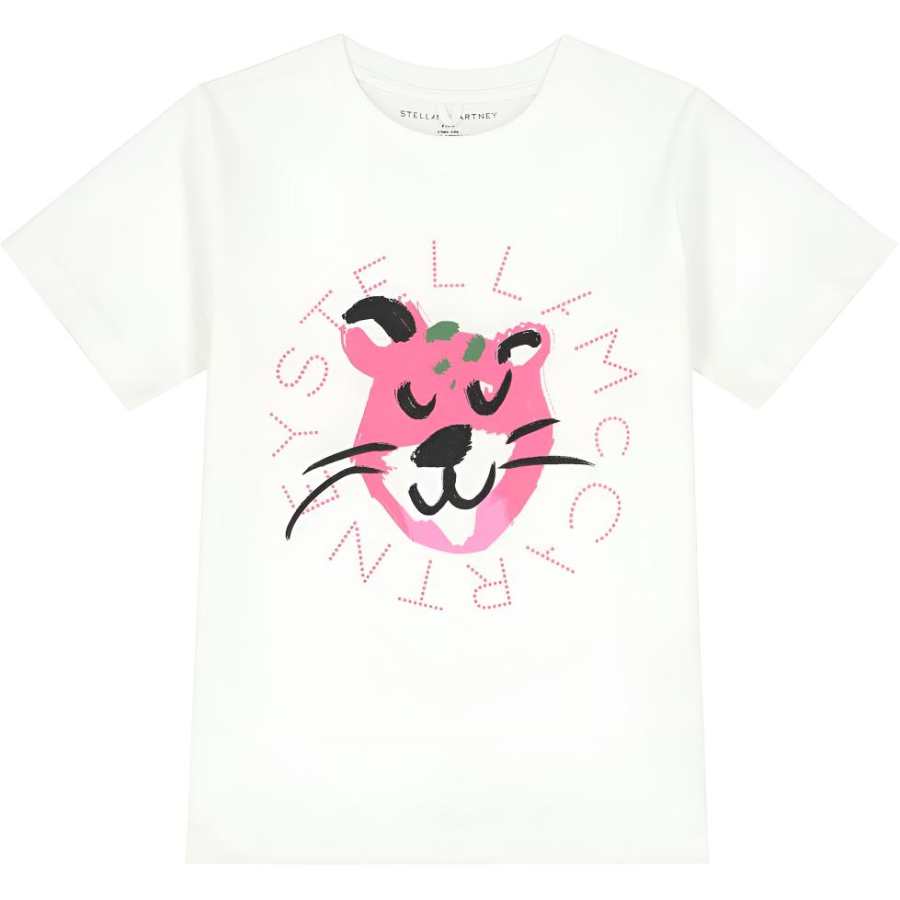 Stella McCartney T Shirt SS23 White Kids'