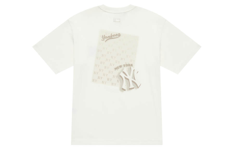 MLB MLB MONOGRAM FW25 T Shirt Unisex White