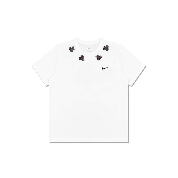 Nike Nike T Shirts Men's White Crew Neck Moderate Straight Fit