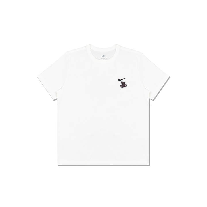 Nike Nike T Shirts Men's White Crew Neck Moderate Straight Fit
