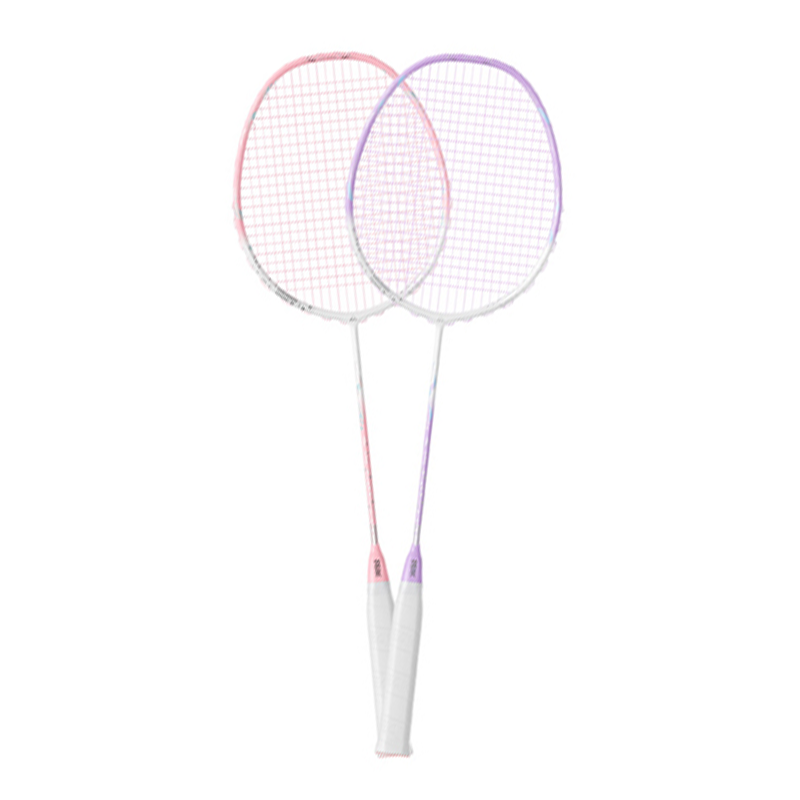 PEAK Mermaid Collection Full Carbon Badminton Rackets Control Type All around Defense Advanced Level 675mm 5U/G5