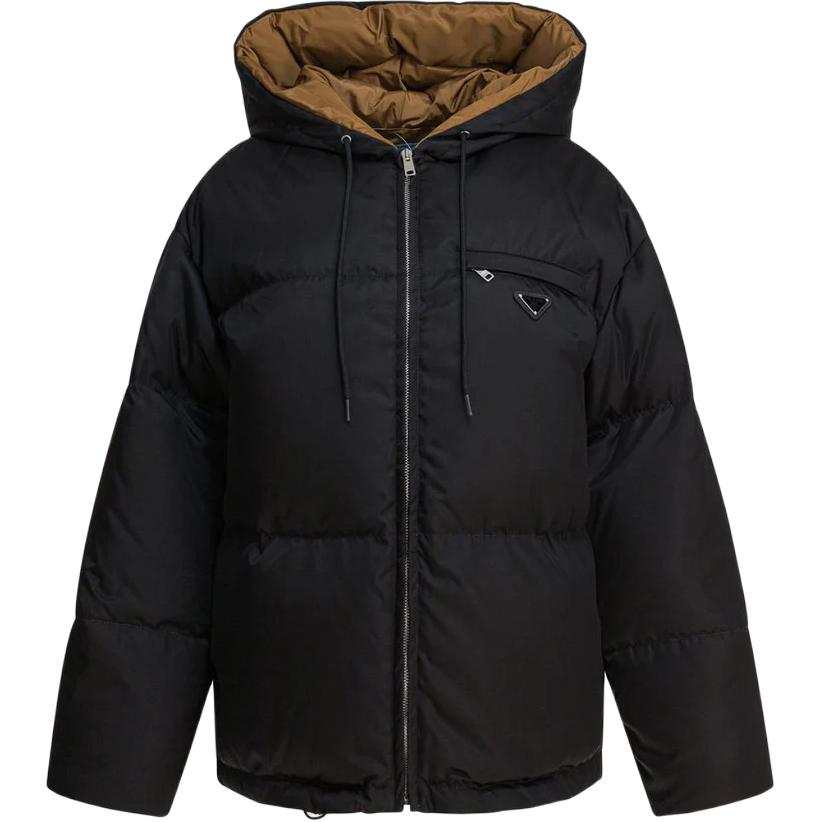 PRADA PRADA Zip Up Hooded Jacket