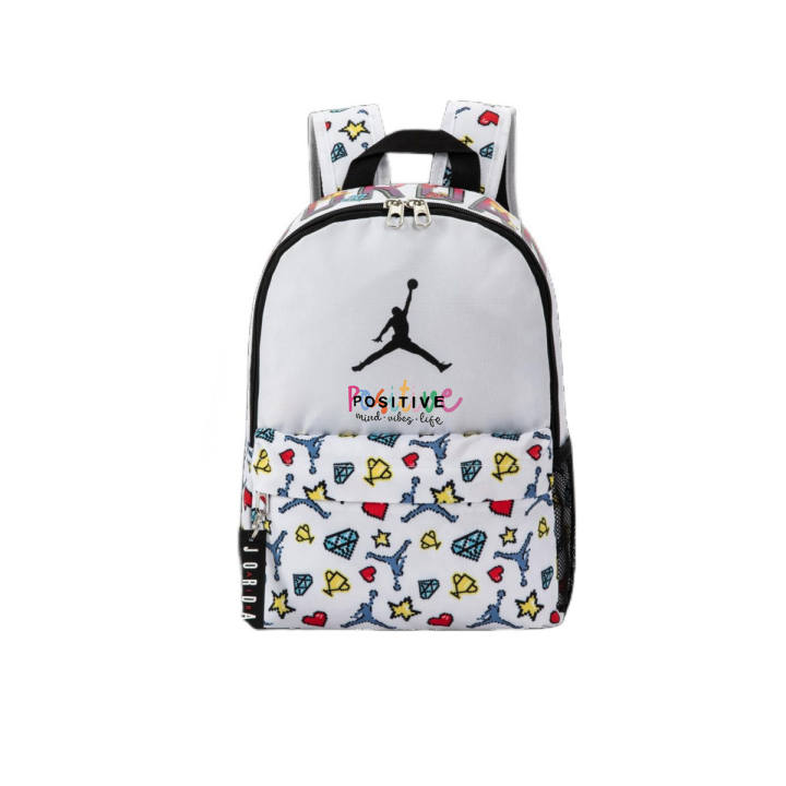 Jordan Jordan Polyester Backpack Unisex White