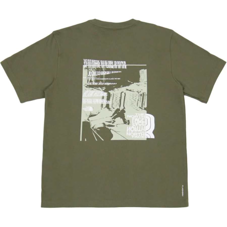 THE NORTH FACE T Shirt Unisex Army Green