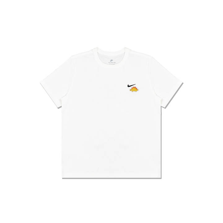 Nike Nike Sportswear T Shirts Men's White Crew Neck Moderate Straight Fit