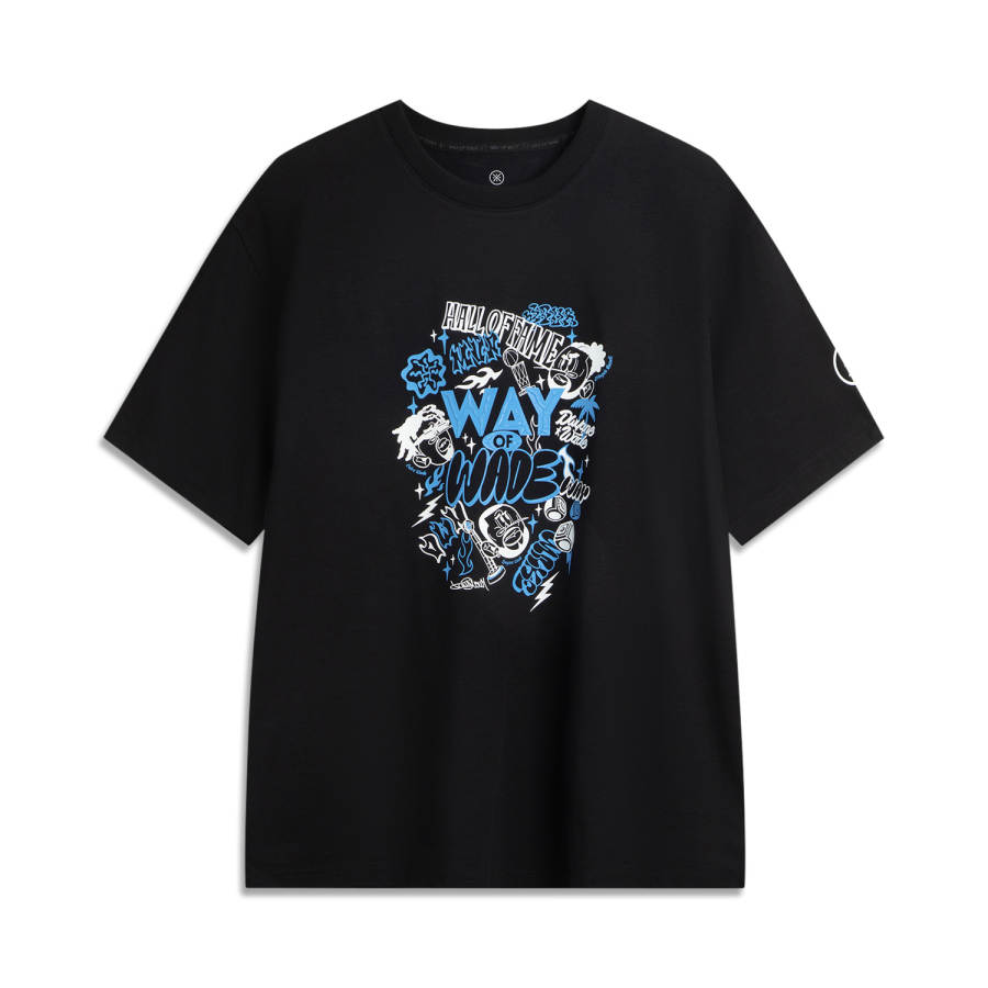 Li-Ning Li Ning x Jay Flow T Shirt Men's Black