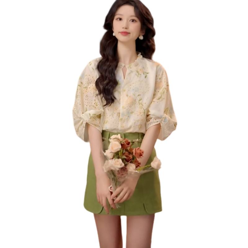 SIXUSICHOU Shirts Women's Top V Neck Thin Other