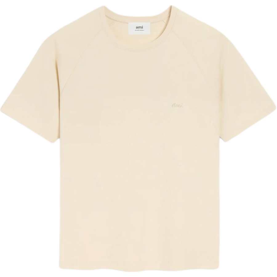 AMIPARIS Ami Paris Raglan sleeve Embroidered T shirt