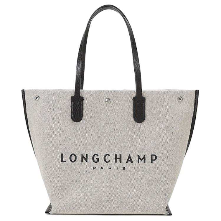 LONGCHAMP Longchamp logo-print canvas tote