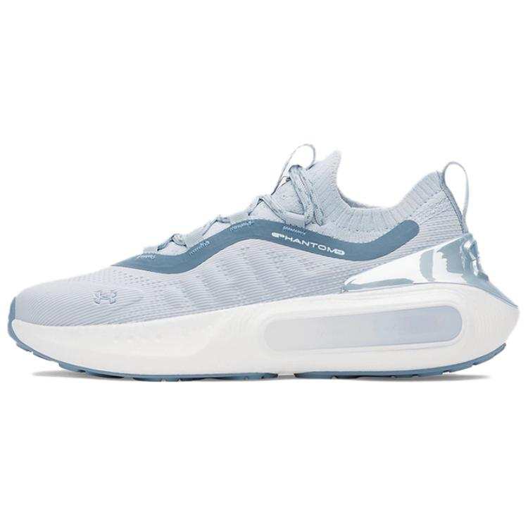 Under Armour Phantom 4 Abrasion Resistant Abrasion Resistant Low top Casual Shoes Women's Light Blue