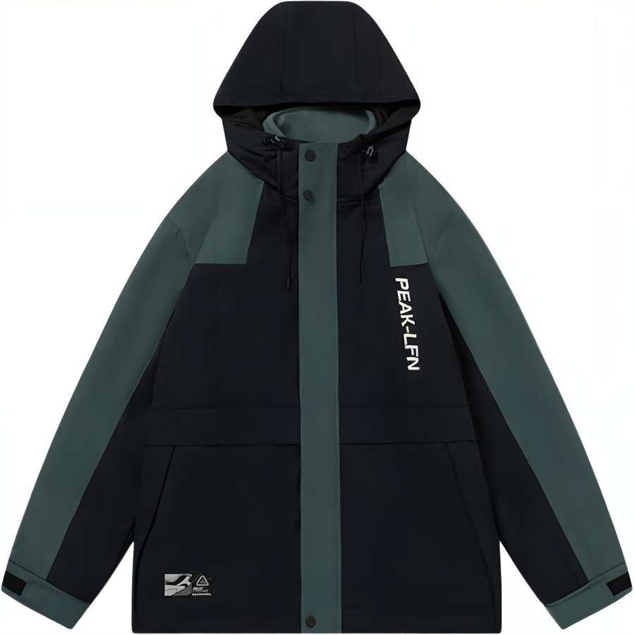 PEAK Sports Life Collection Trench Coat Men's Black