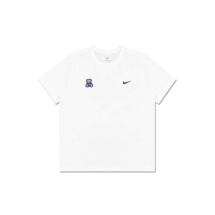 Nike Nike T Shirts Men's White Crew Neck Moderate Straight Fit