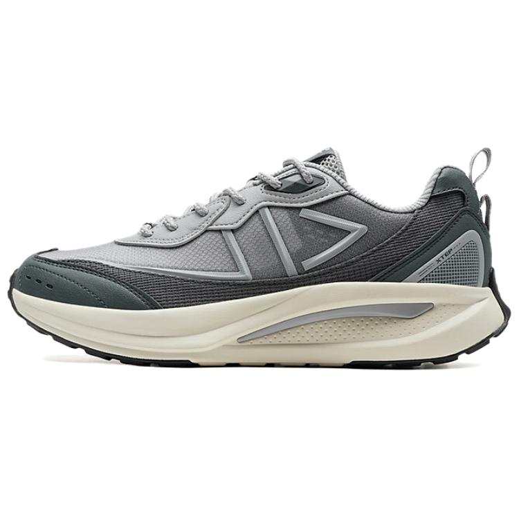 XTEP XTEP Coverage Lightweight Coverage Low top Casual Shoes Men's Ash Charcoal Gray