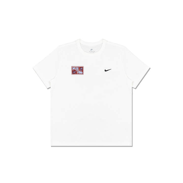 Nike Nike T Shirts Men's White Crew Neck Straight Fit