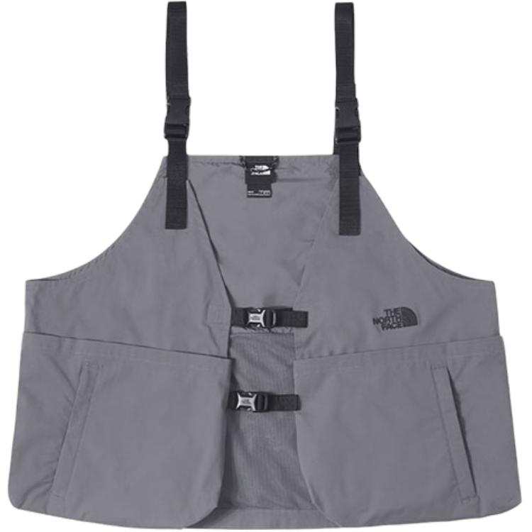 THE NORTH FACE Vests Men's Gray Moderate Urban Techwear
