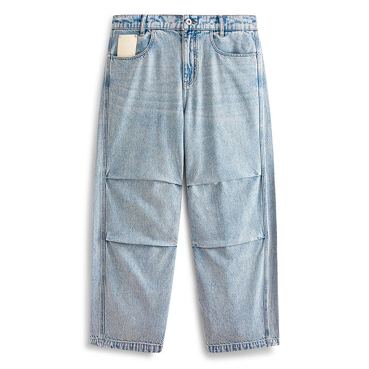 PEACEBIRD MEN Laisle Inseam Wide Leg Jeans Men's