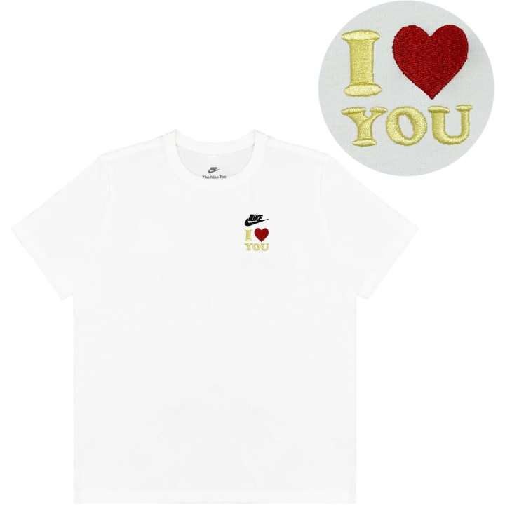 Nike Nike T Shirts Unisex White Crew Neck Moderate Straight Fit