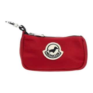 MONCLER GENIUS Silk Clutch Unisex Red