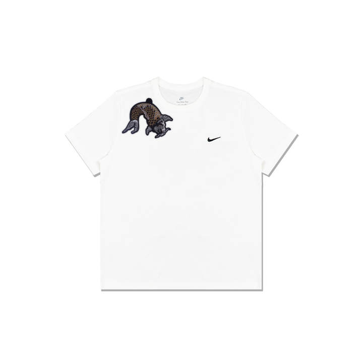 Nike Nike T Shirts Men's White Crew Neck Straight Fit