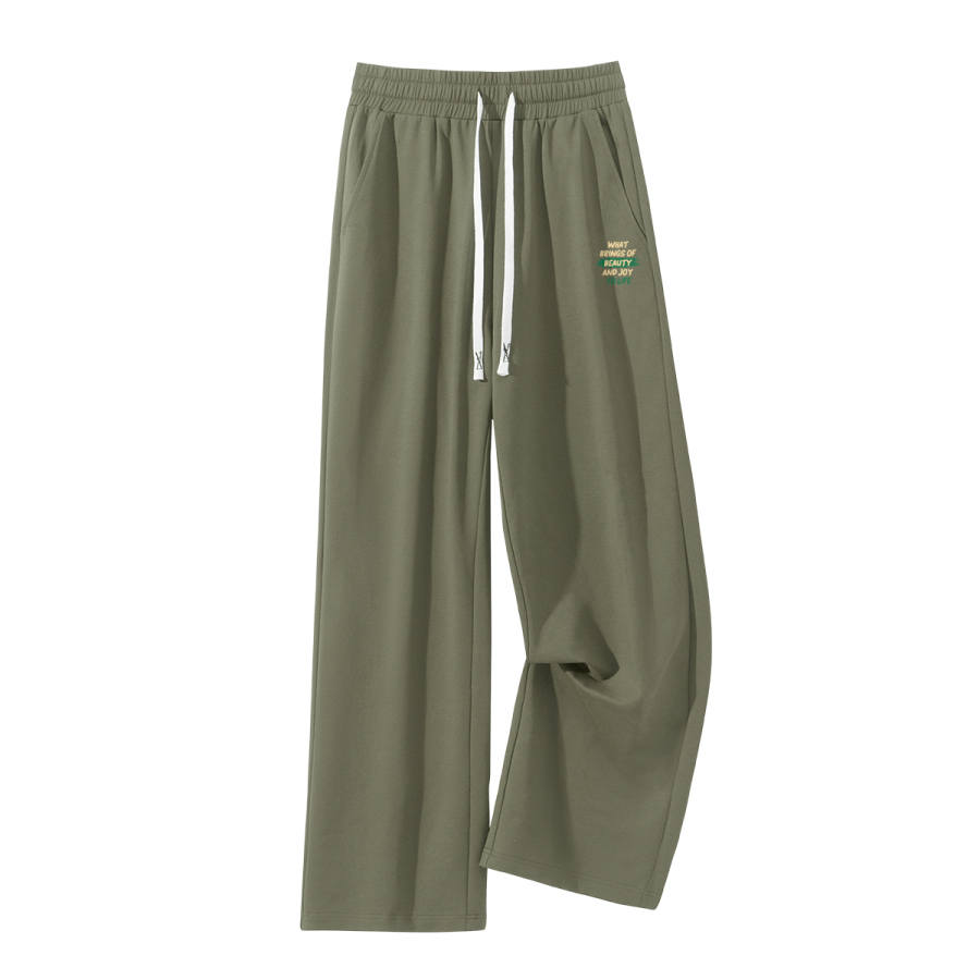 MINISO Casual Pants Unisex Moderate Straight Fit Pants