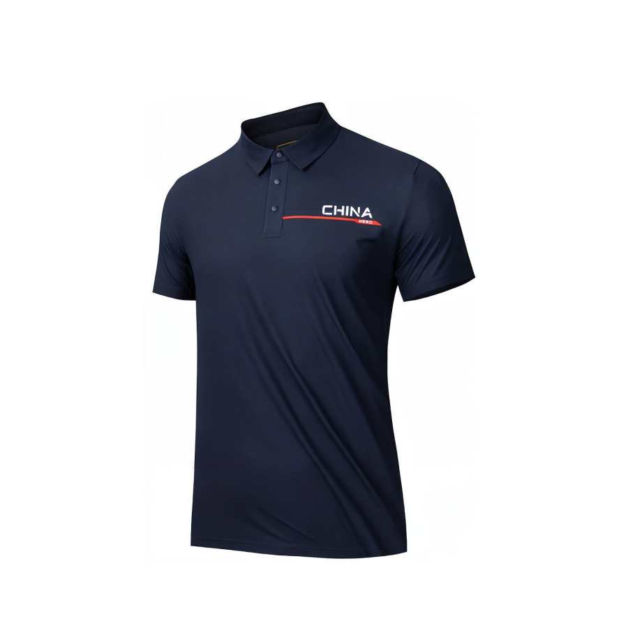 Anta Comprehensive Training Collection Lifestyle Collection Polo Shirt Men's Midnight Blue